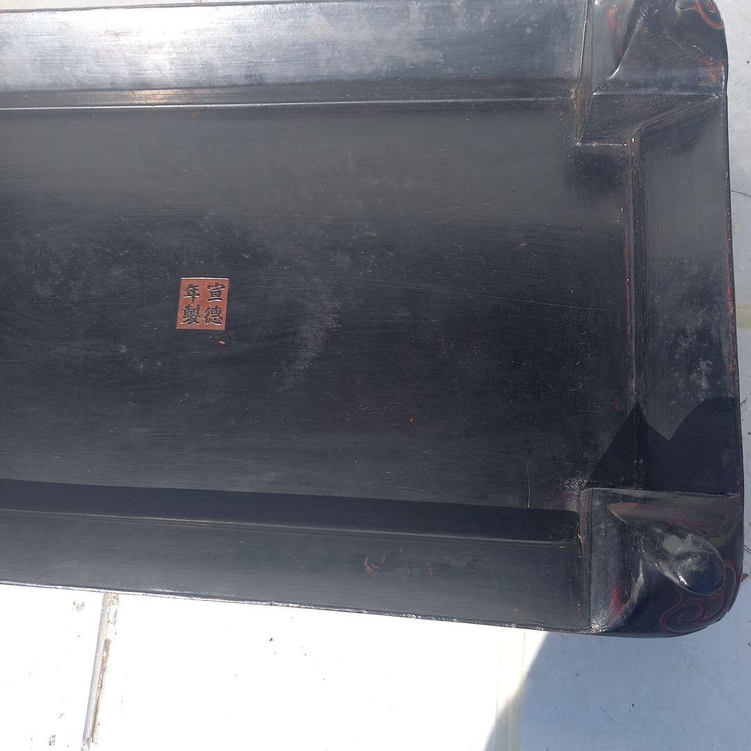 中国骨董品、唐時代のオブジェ、大平卓、戴鶴彫刻、宣徳年製、