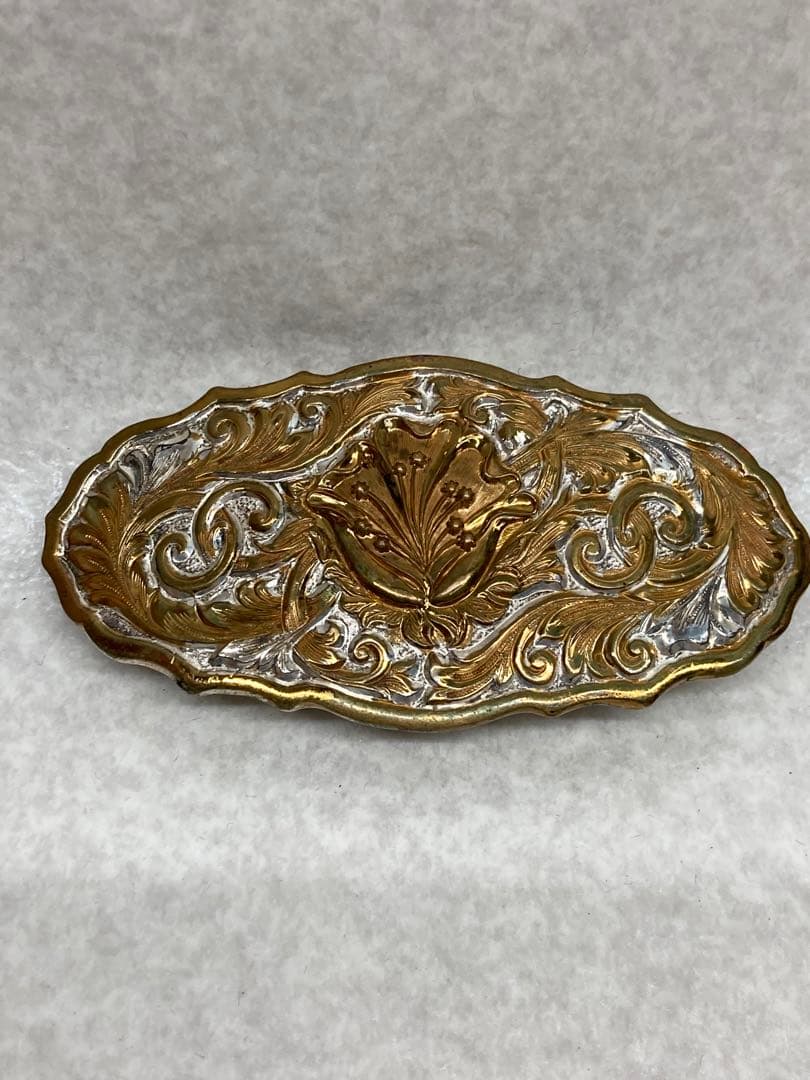 ビンテージ 1921年 モルガン・ダラー 銀製 Crumrine バックル