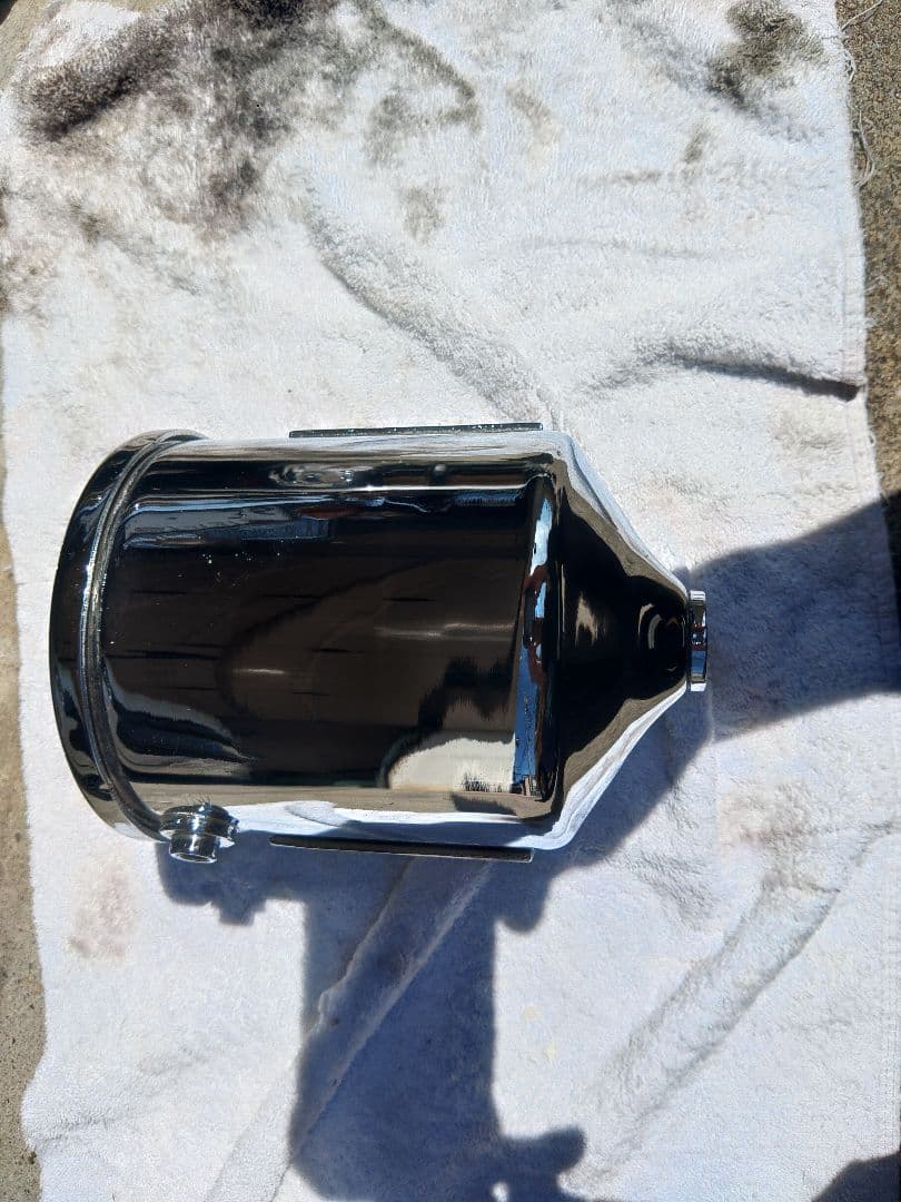 シボレー　直６　216 235 オイルキャッチタンク　クローム