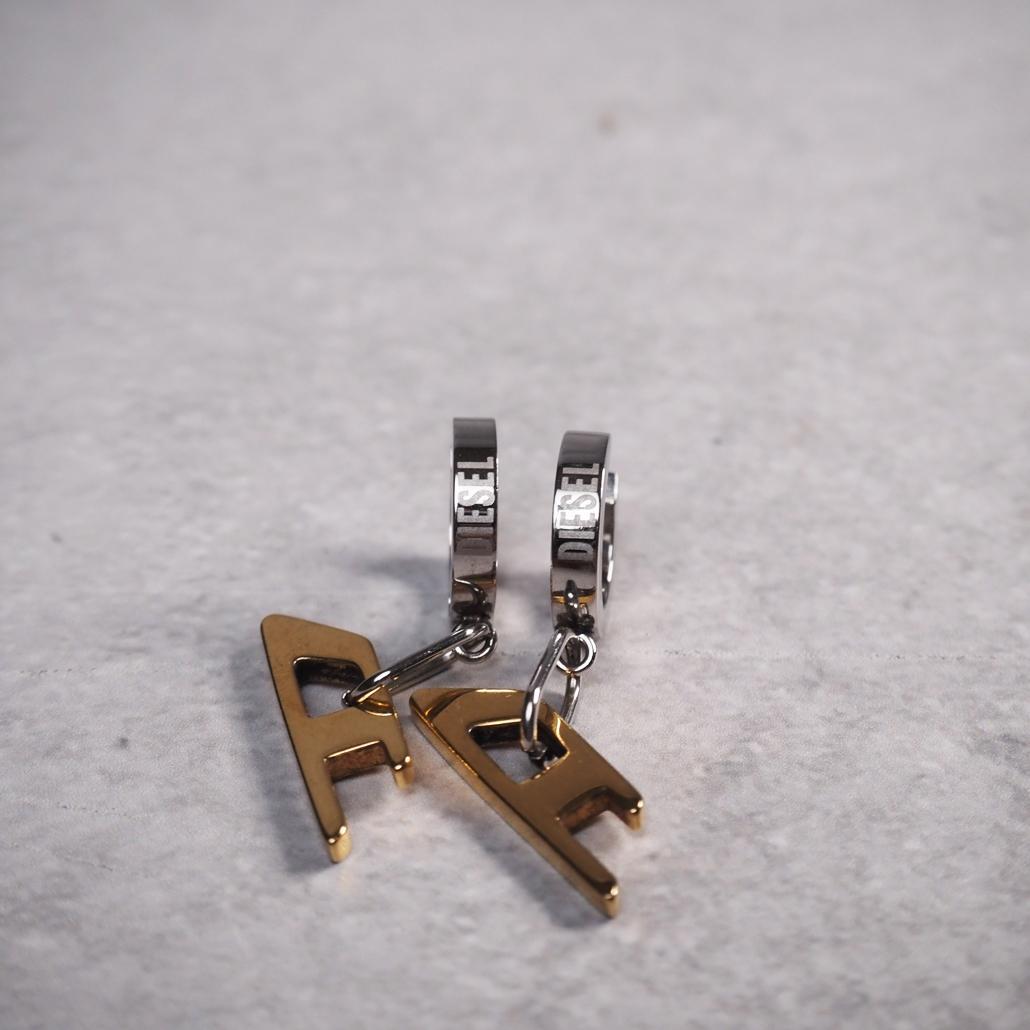 平野紫耀さん同デザイン着用 2個セット DIESELピアスDX141900DJW