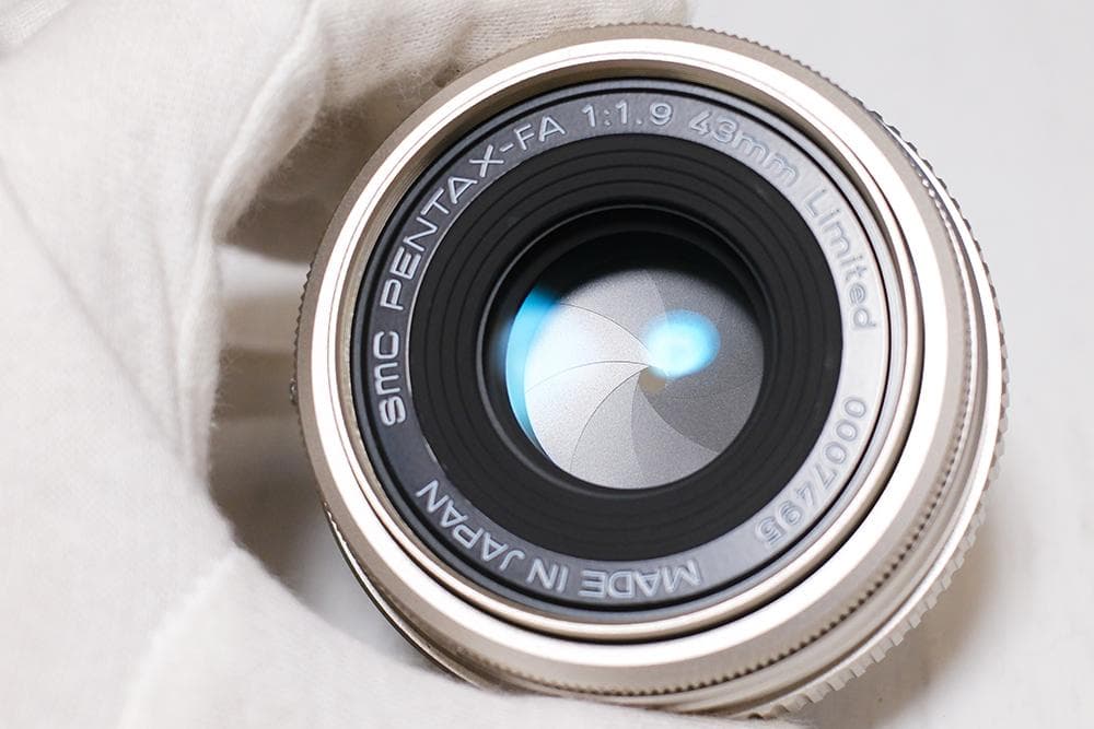 中古 smc PENTAX FA 43mmF1.9 Limited シルバー