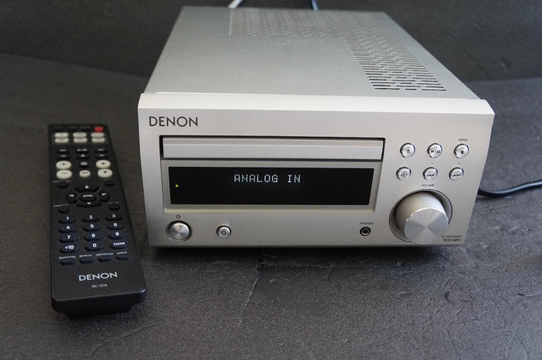 【Junk】DENON CDレシーバー　RCD-M41