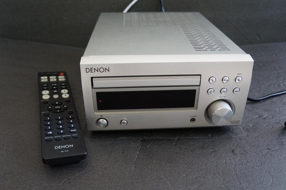 【Junk】DENON CDレシーバー　RCD-M41