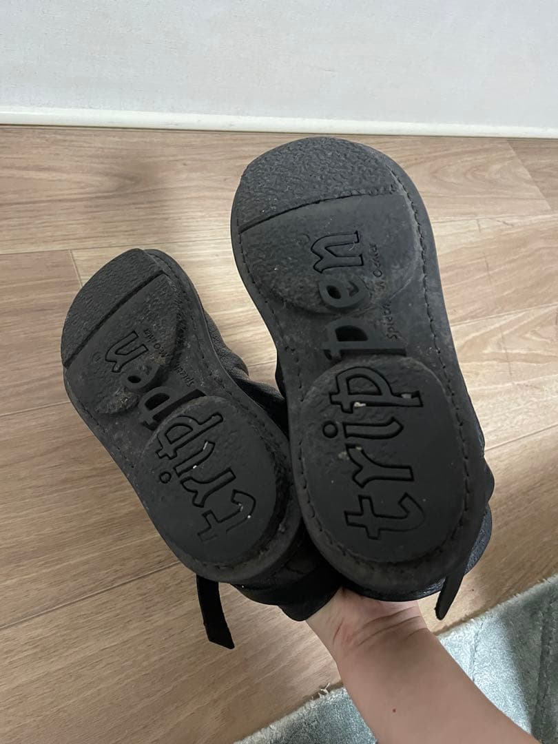 トリッペン trippen ボム BOMB ショートブーツ 黒 ブラック