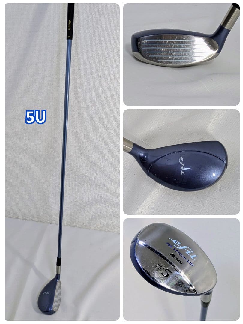 初心者向け MIZUNO efil レディースゴルフクラブセット