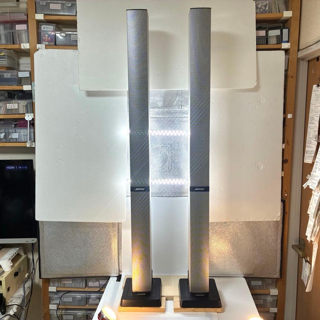 ひでさん専用BOSE 55WER-S トールボーイ型スピーカー スタンド 連番