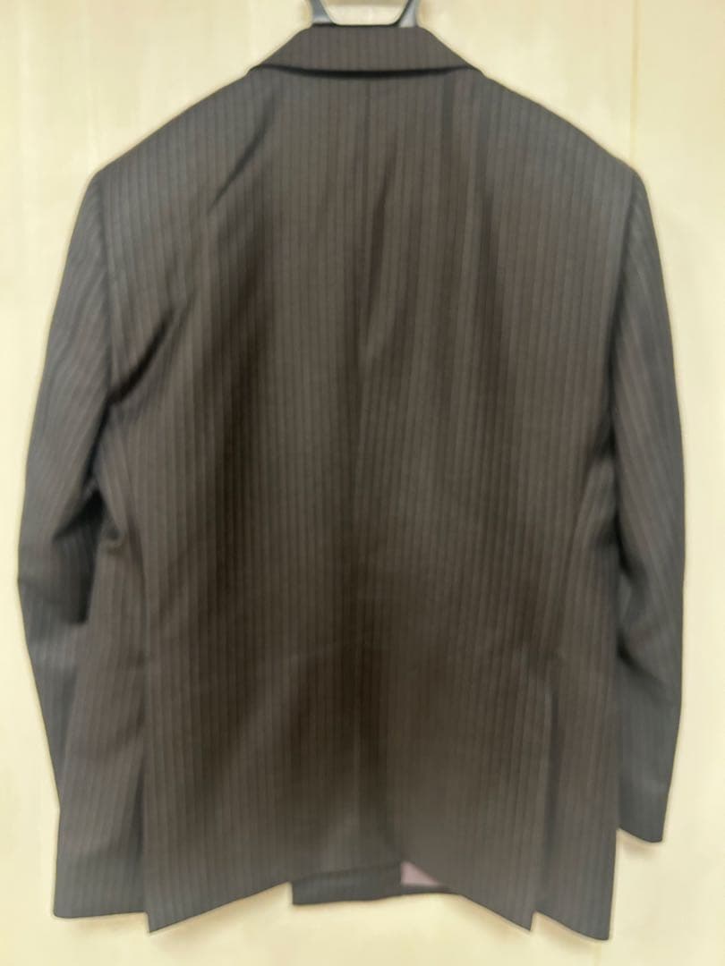 美品　銀座グローバルスタイル　オーダーダブルスーツ上下　ブラウン　セットアップ