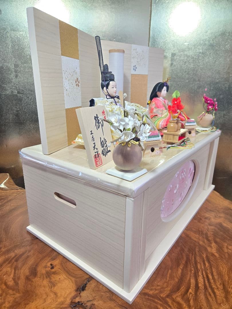 【一点限り】雛人形 収納飾り　SH48