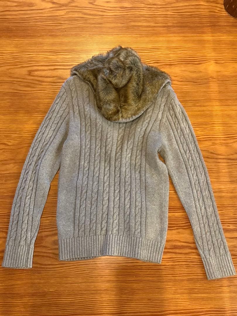 BURBERRY BLACK LABELファーニット バーバリーブラックレーベル