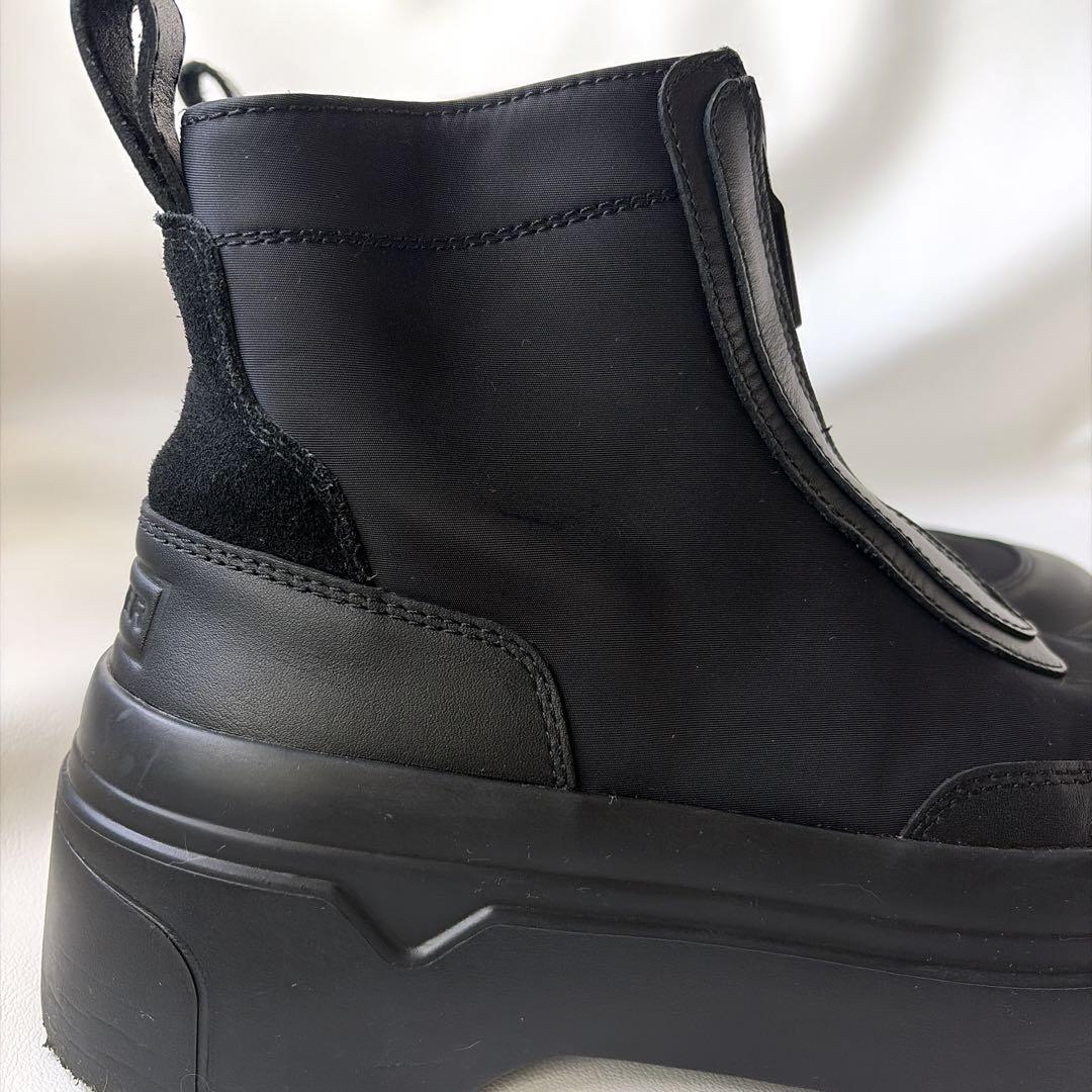 mさま専用 HUNTER エクスプローラーアンクルジップ フラットフォームブーツ