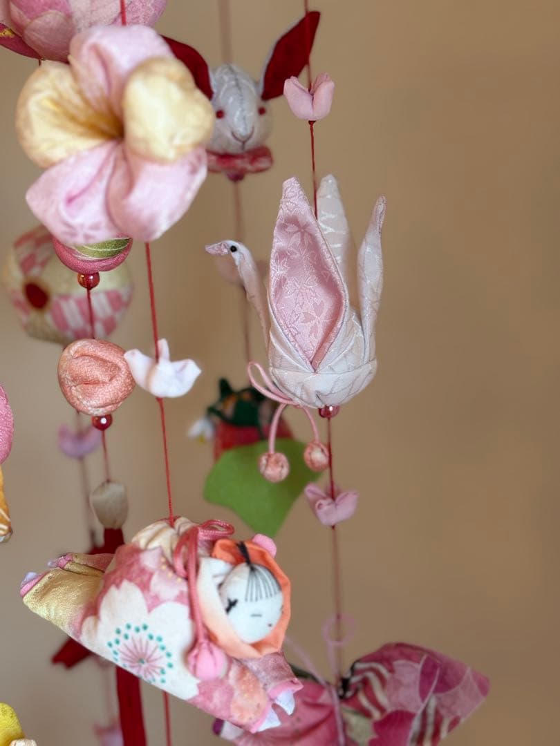 可愛いつるし雛　No.172 雛祭り・桃の節句・初節句飾り・さげもん吊るし飾り