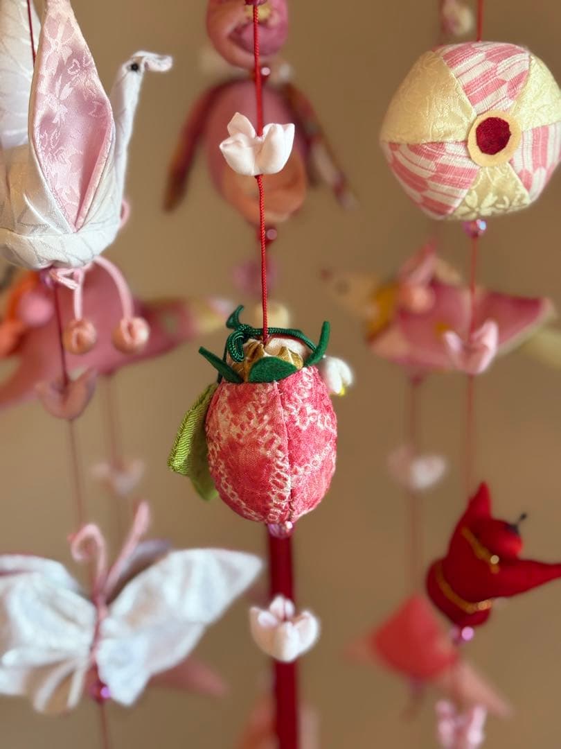 可愛いつるし雛　No.172 雛祭り・桃の節句・初節句飾り・さげもん吊るし飾り