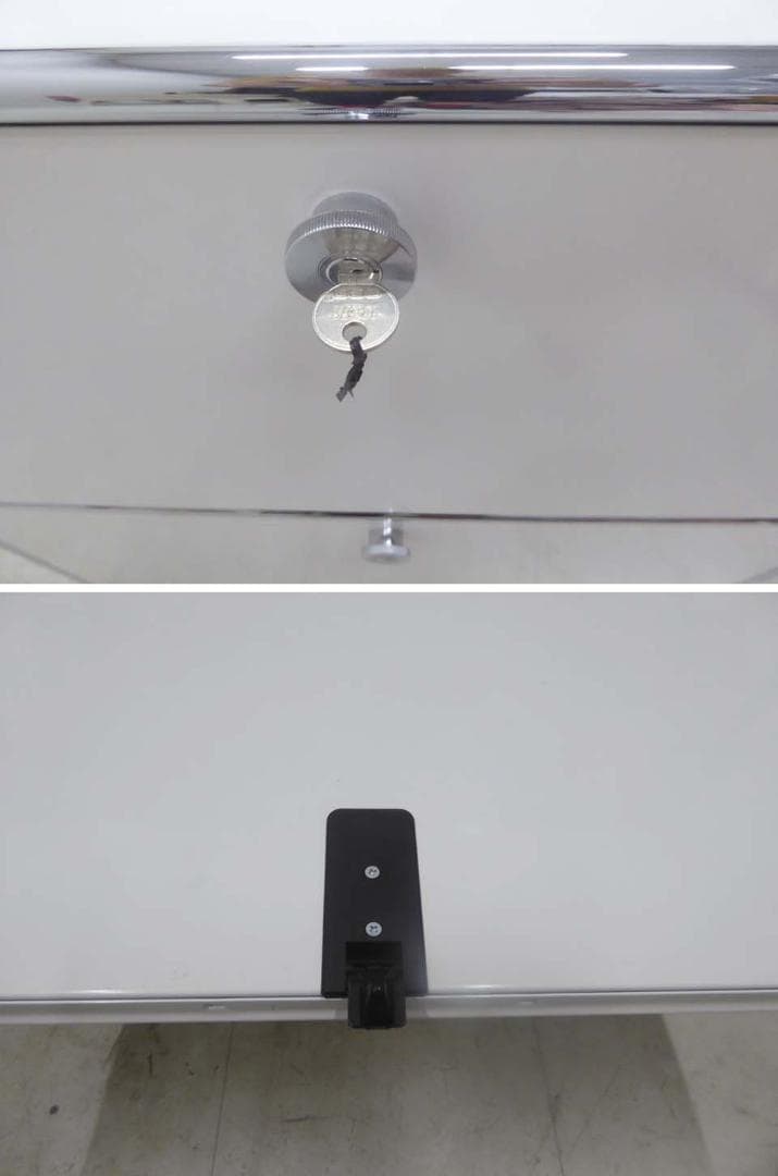 美品■USM Haller USMハラー■2列2段 キャビネット 収納 ホワイト