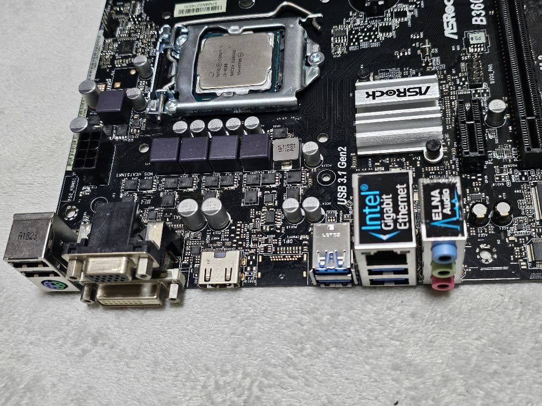 B360 i3 9100 DDR4 4GB ×2 計 8GB