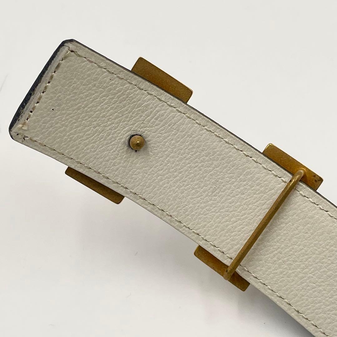 エルメスHERMES コンスタンス レザーベルトH字型バックル サイズ72箱付き