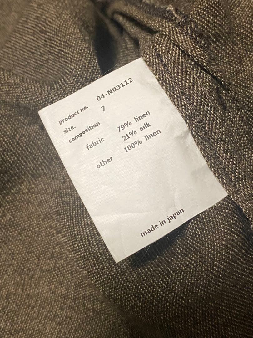 最終値下げ！！工房西谷 fisherman smock フィッシャーマンスモック