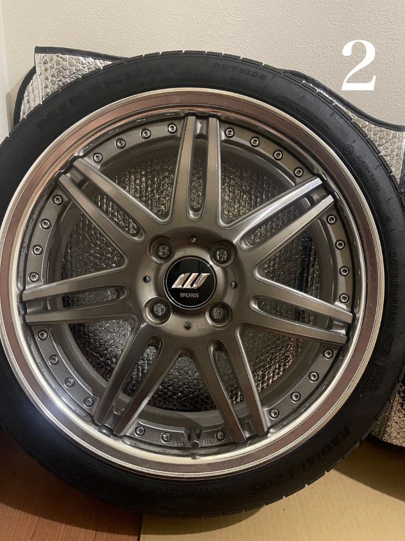 WORK 16インチ ホイールセット MINERVAタイヤ