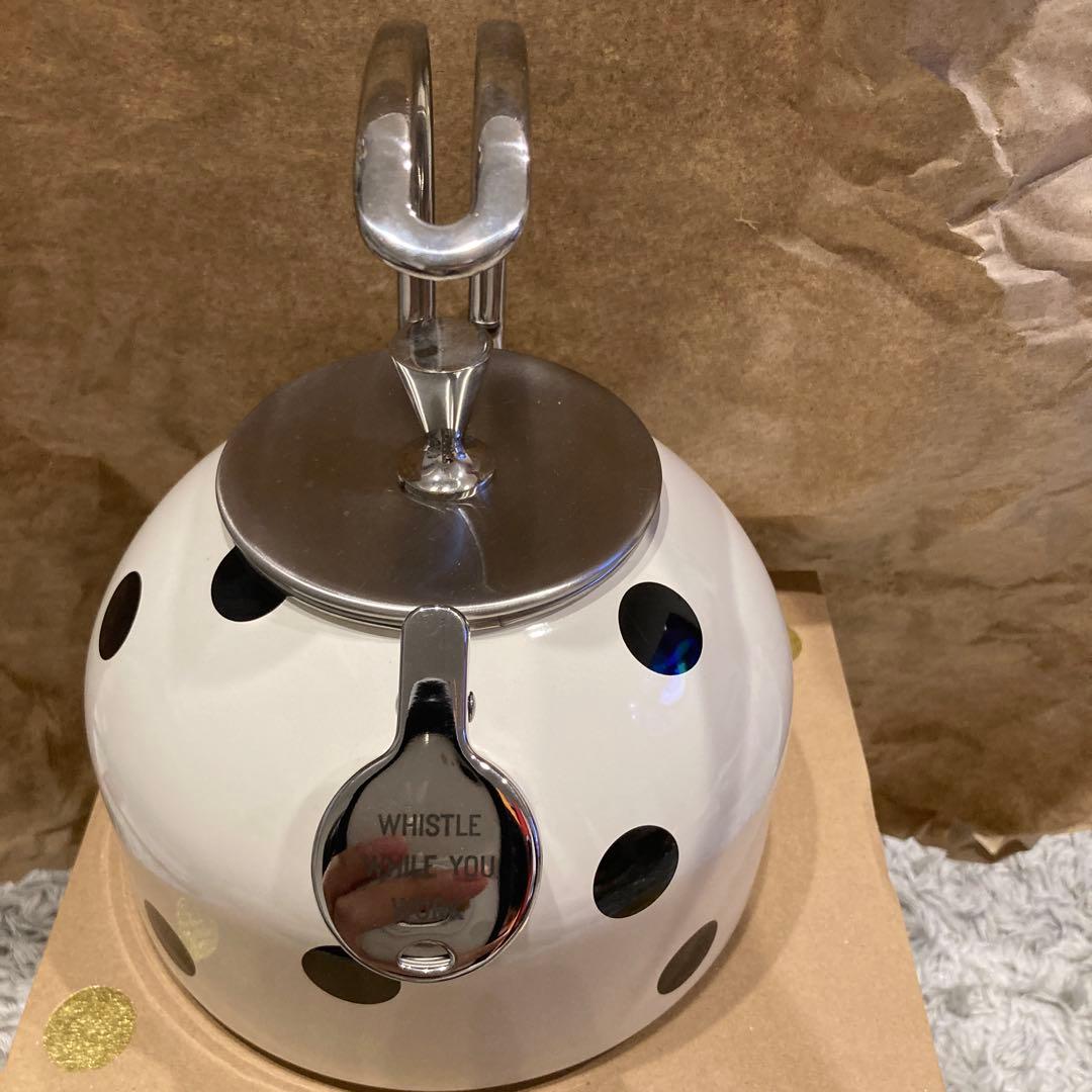 ケイトスペード ケトル やかん Kate spade ドット