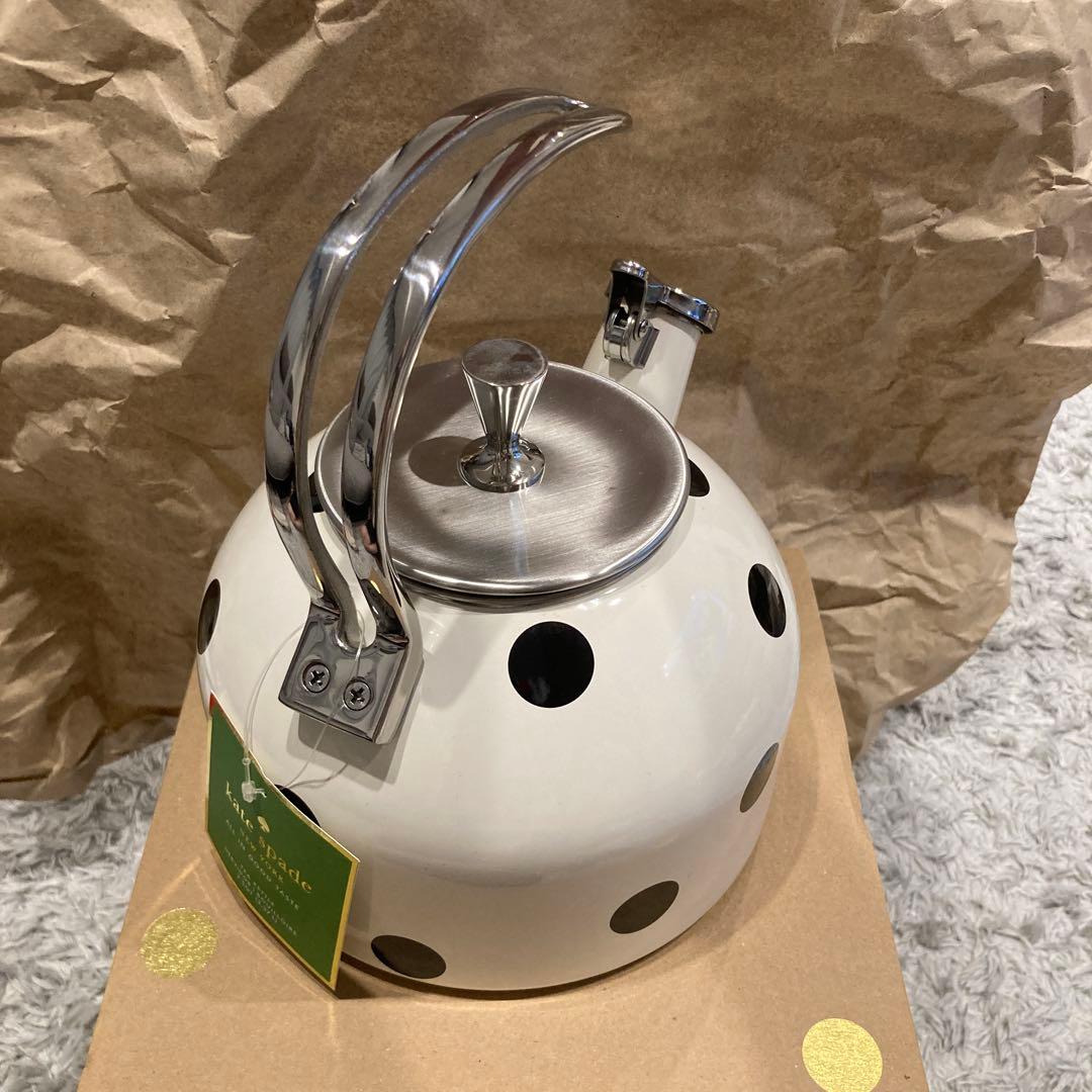 ケイトスペード ケトル やかん Kate spade ドット