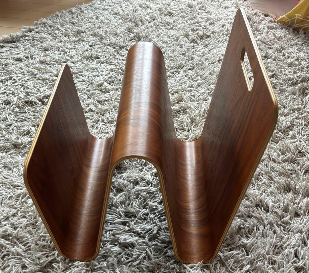 offi/プライウッド/マガジンラック/デザイナー/ミッドセンチュリー/オフィー