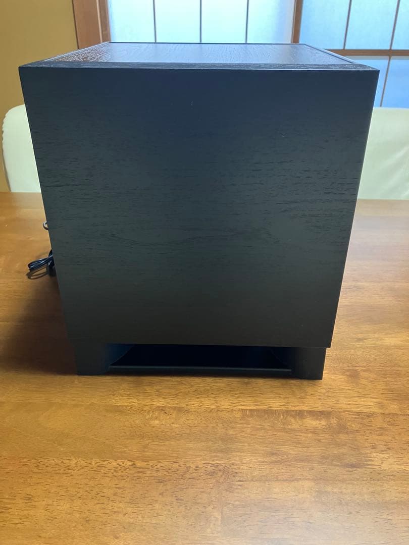 【美品】YAMAHA YST-SW010 サブウーファー黒木目 取説付き