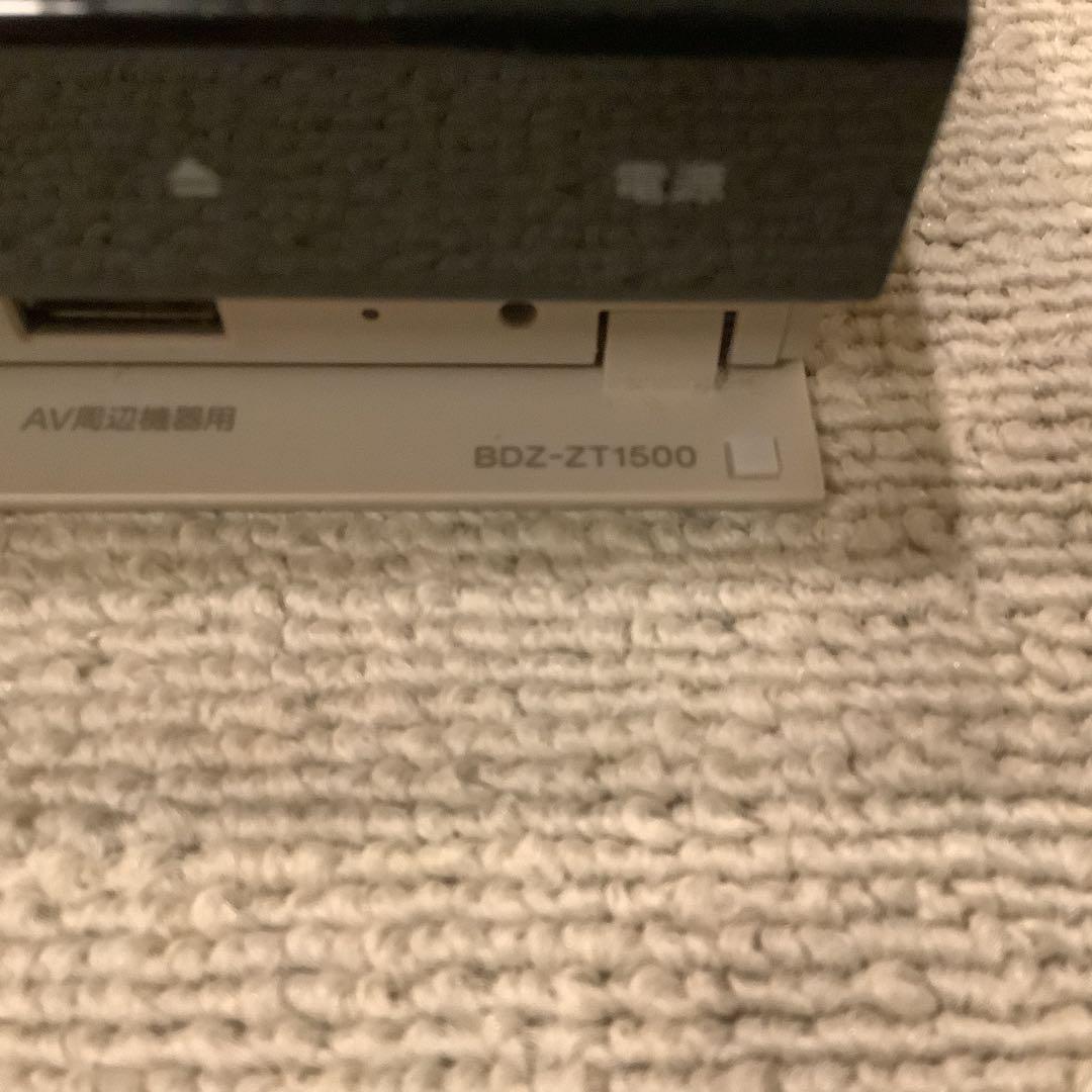 SONY ブルーレイレコーダー BDZ-ZT1500 リモコンなし