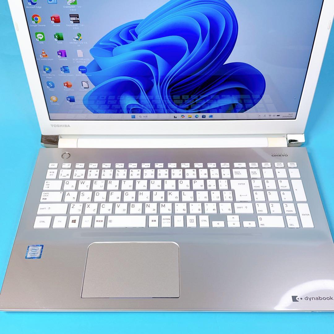 極速i7⭐️新品SSD windows11 カメラ付ノートパソコン 薄型 オフィス