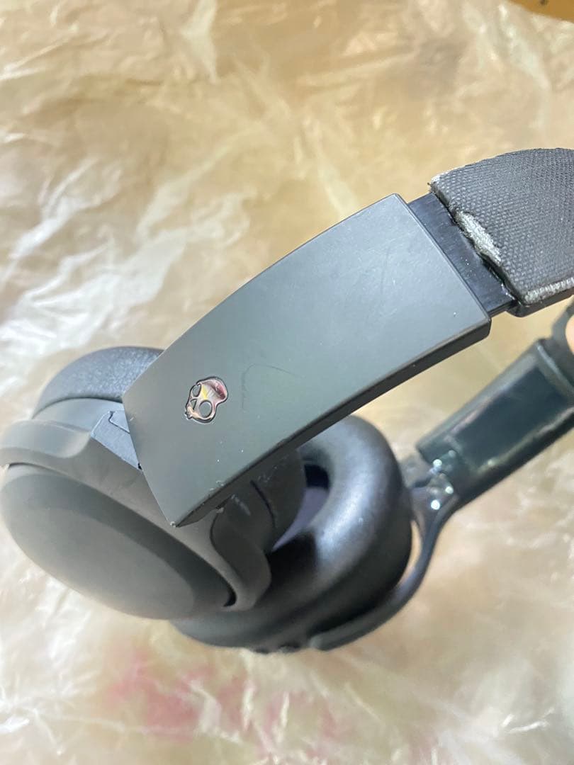 スカルキャンディ ワイヤレスヘッドホン ブラック 本体だけです