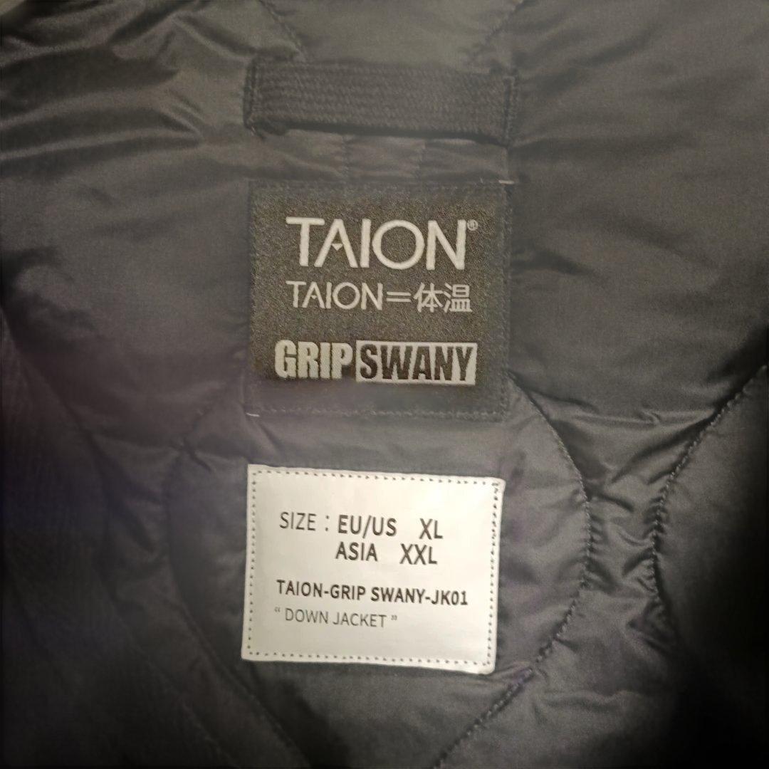 タイオン×グリップスワニーダウンジャケットTAION-GRIPSWANY XXL