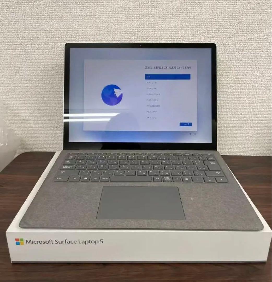 ⑨M1 Microsoft Surface Laptop 5 R2I-00020