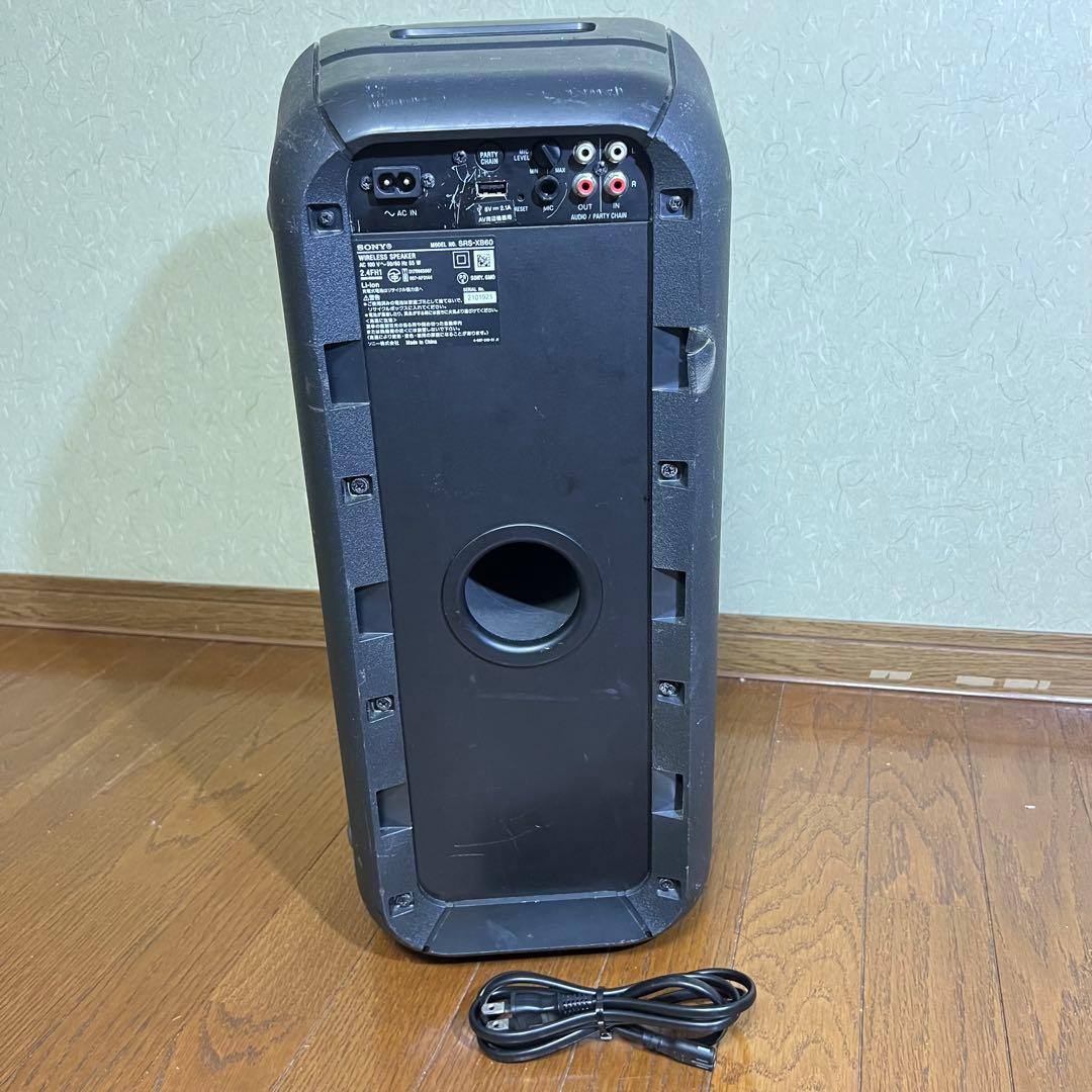SONY SRS XB60 ワイヤレススピーカー LED