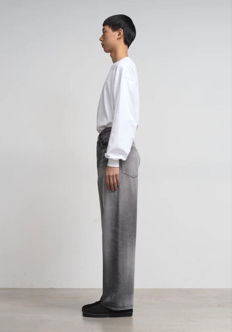 パンツ Graphpaper Selvage Denim LIGHT FADE