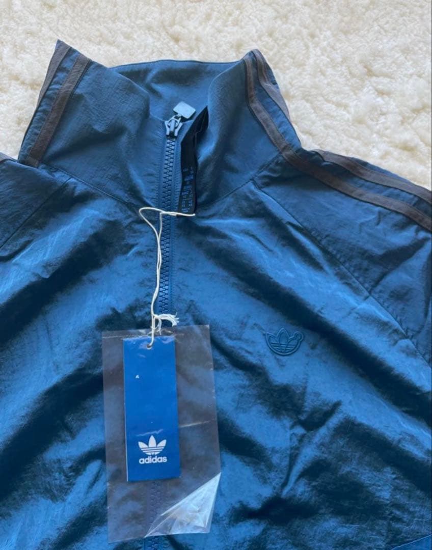 【adidas BLUE VERSION】新品BBブロックドトラックトップXS