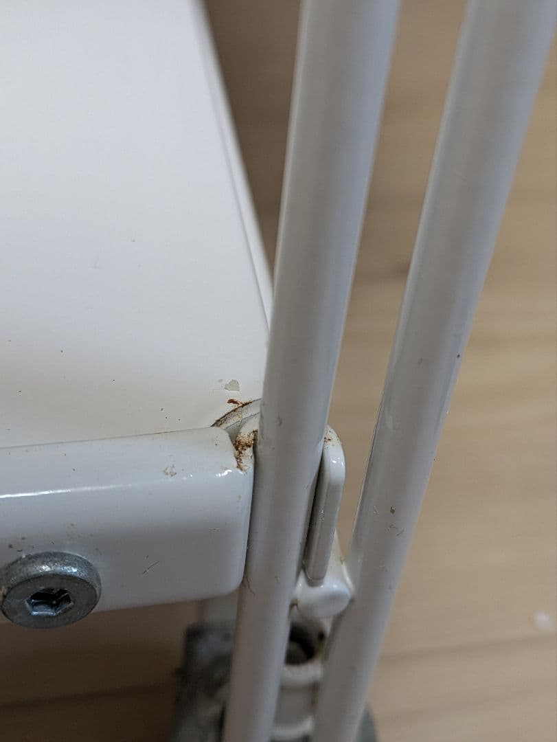 【値引き不可】無印　スチールユニットシェルフ　ホワイト