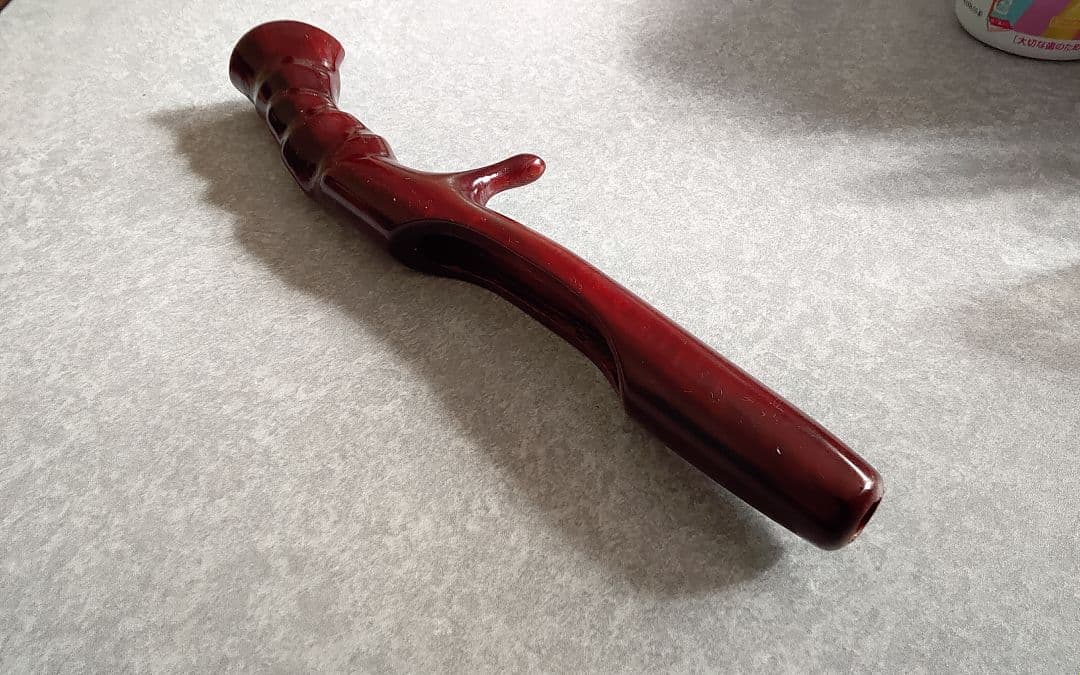 メガバスアームズ風グリップ　ウッドグリップ　ベイトグリップ