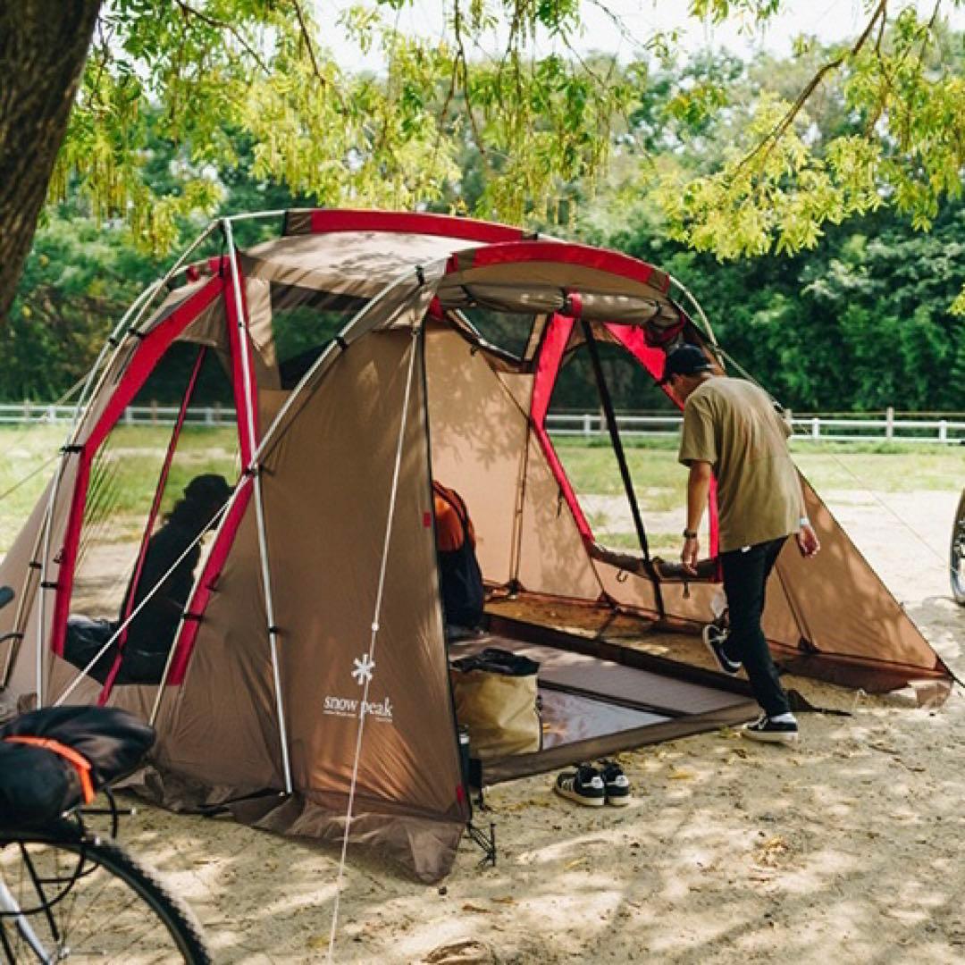 未使用✨スノーピーク TP-623R タープテント リビングシェル 4人用 茶
