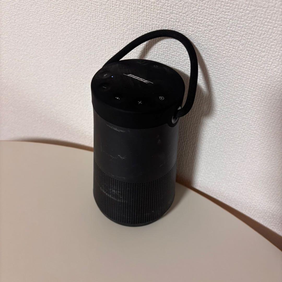 Boseブラック スマートスピーカー 円筒形