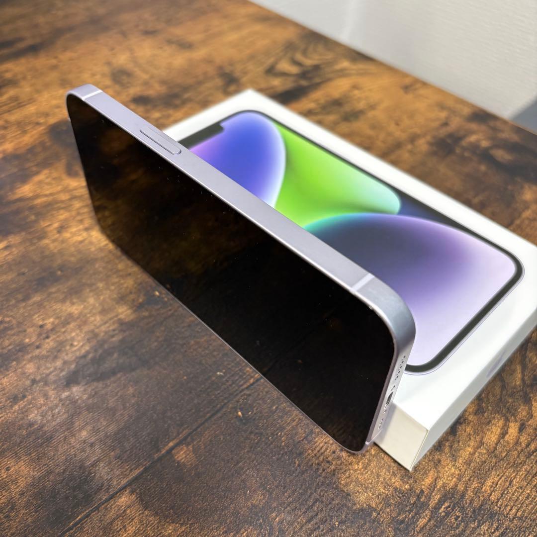 美品 iPhone14 256GB パープル Purple SIMフリー 本体