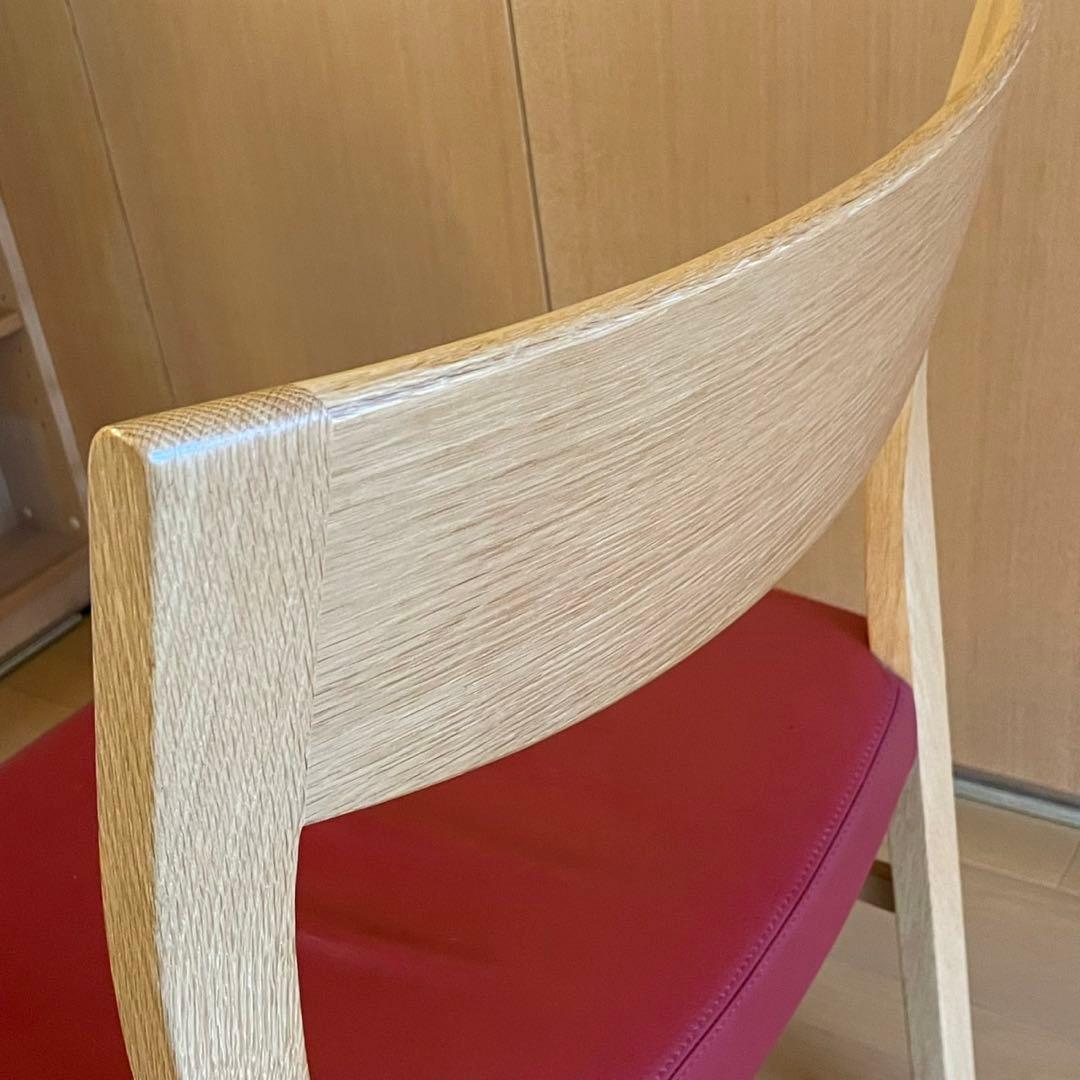 ①カンディハウス ダイニングチェア レジェーロ　レザー