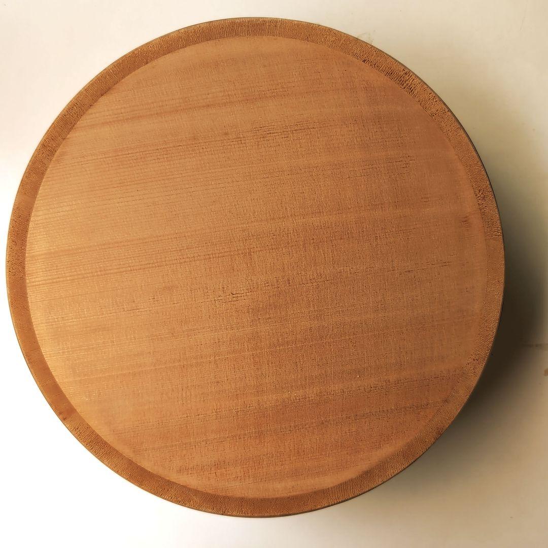 深川・川又　江戸おひつ　八寸約7合　5から6人用　木製 　白ごはんがよりおいしい