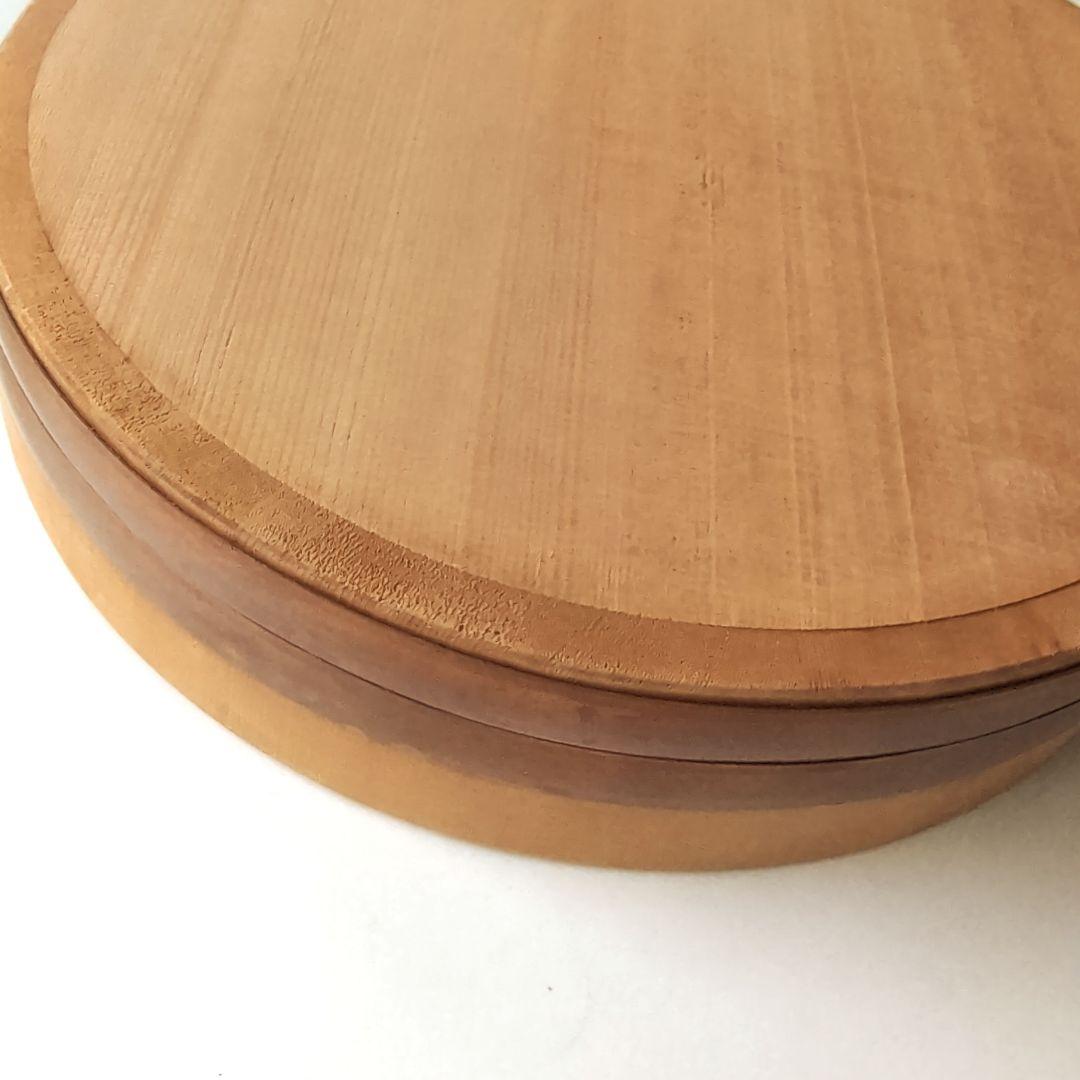 深川・川又　江戸おひつ　八寸約7合　5から6人用　木製 　白ごはんがよりおいしい