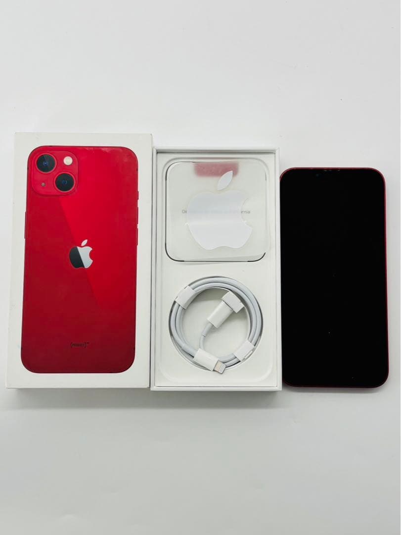 Apple iPhone 13 PRODUCT(RED) 本体 箱付き