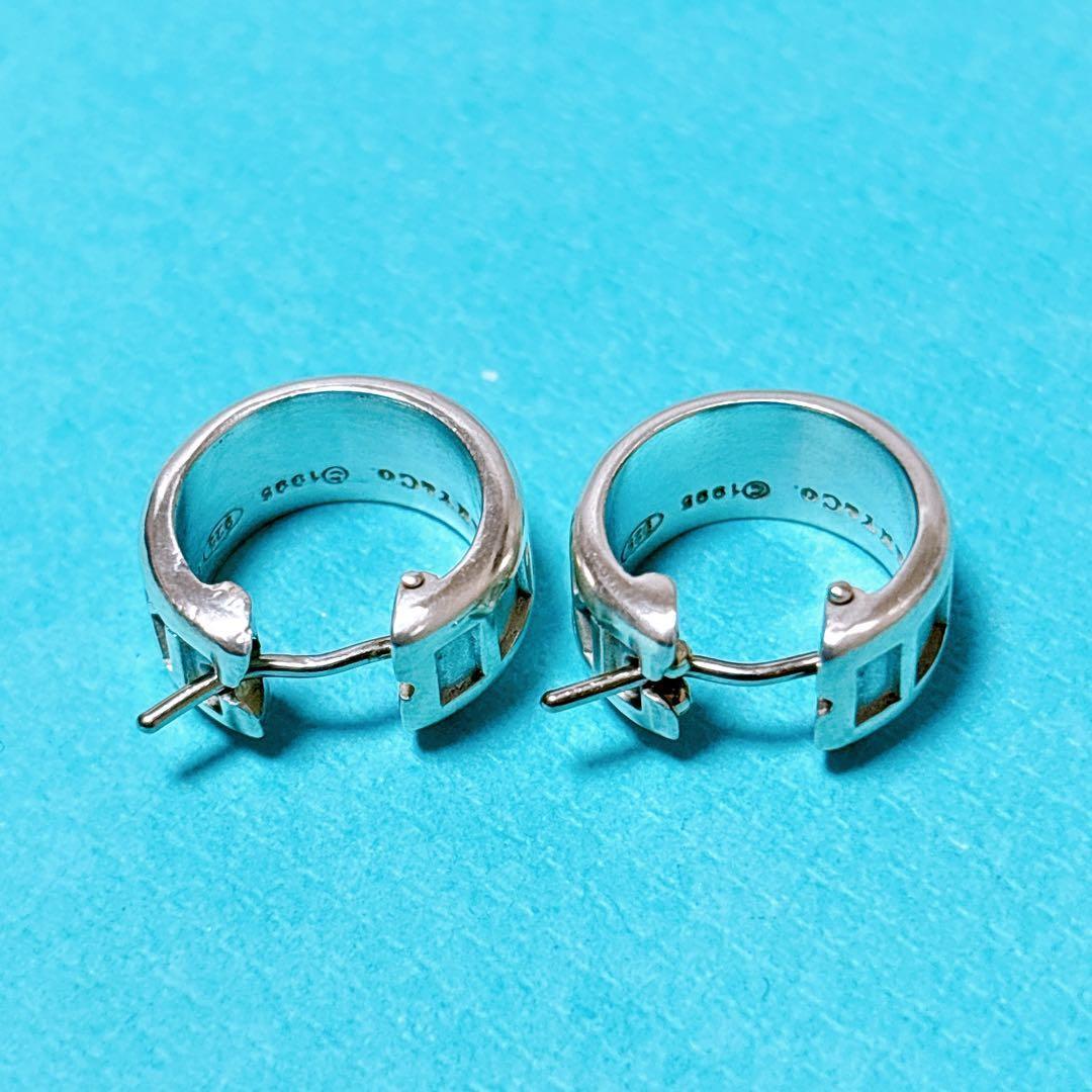 【美品】Tiffany ティファニー ミニ アトラス 両耳 ピアス SV926