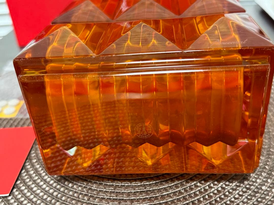 バカラ＊ルクソール＊ベース＊アンバー（レア商品）