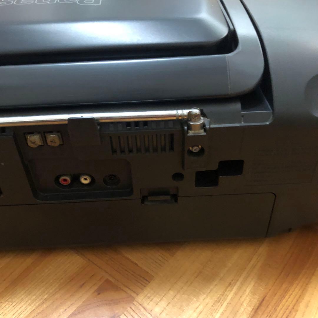 パナソニック RX-DT901 CDダブルラジカセ　リモコン付き　動作確認OK