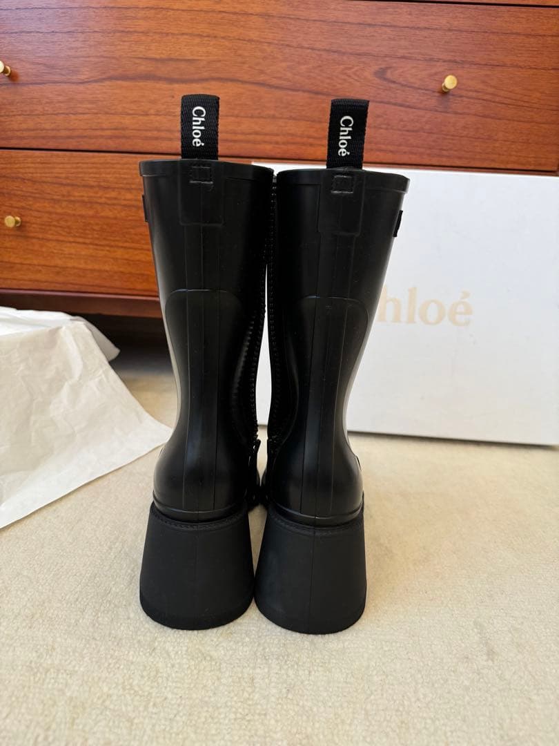 Chloe BETTYレインブーツ　37 24cm
