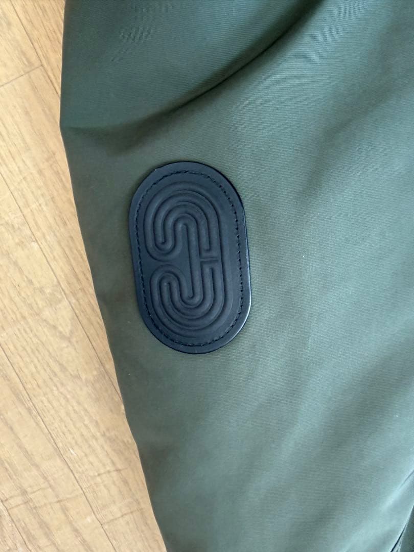 新品 COACH オリーブグリーン モッズコート ダウン