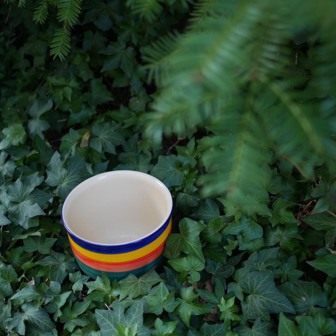 西ドイツ製 15㎝ フラワーベース scheurich Fat Lava