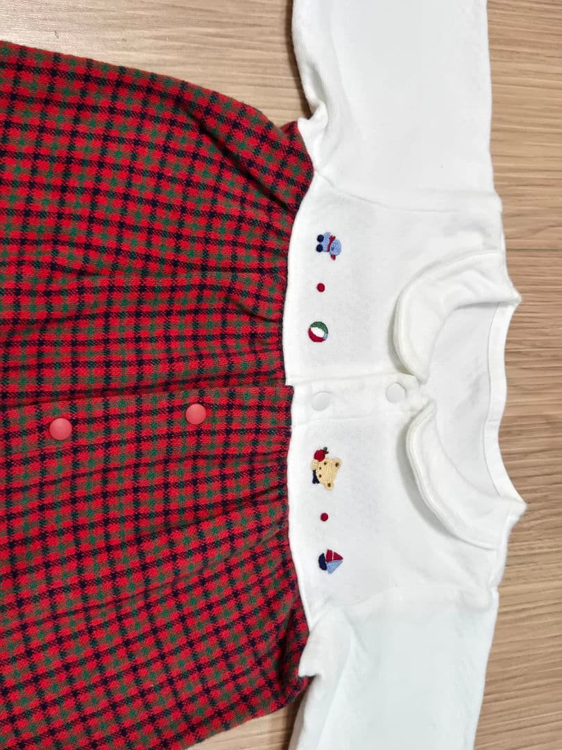 2着　ファミリア　ロンパース　50~60cm