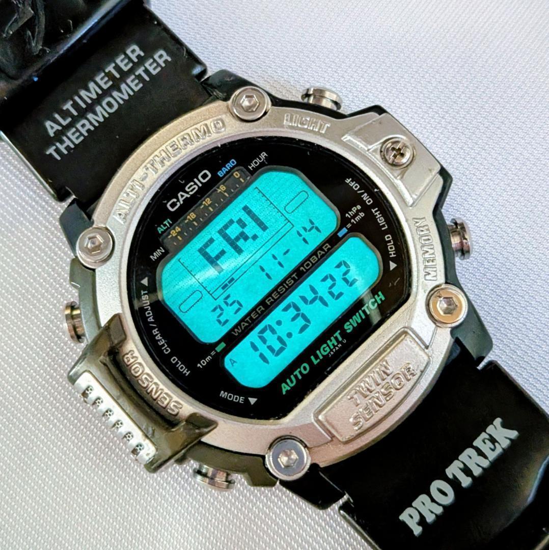 高機能 カシオ メンズ腕時計プロトレックPRO TREK 高度・気圧・温度計測
